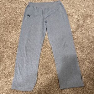 Under Armour Light Gray Fleece Sweatpants